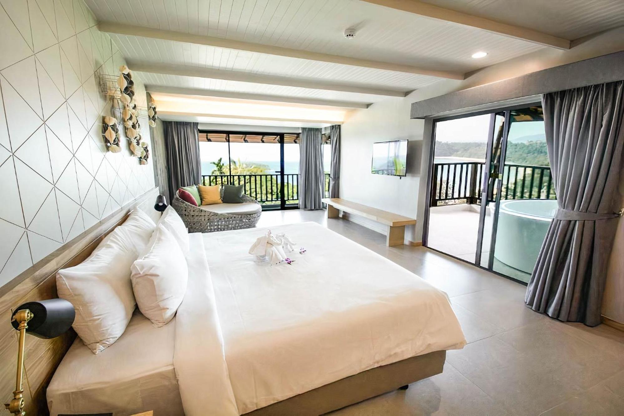 Andaman Cannacia Resort & Spa - Sha Extra Plus Strand Kata Exterior foto Deluxe Ocean View